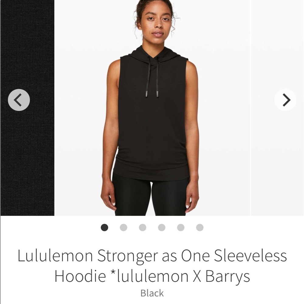 Lululemon Stronger As One Hoodie barrys size 8